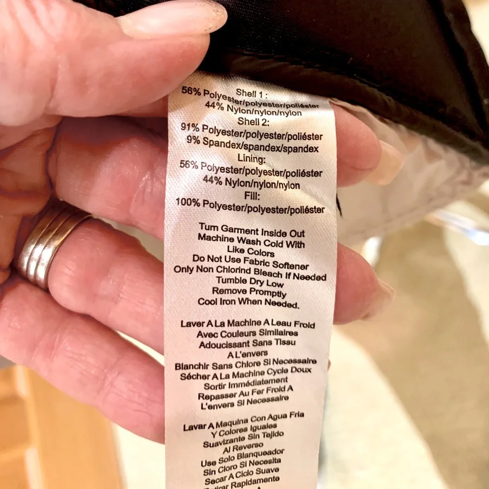 Calvin Klein Pink and Black Performance Jacket - Sz Med - Picture 12 of 14